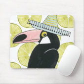 Taco über Liebe | Toucan Sombrero Mousepad (Mit Mouse)