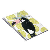 Taco über Liebe | Toucan Sombrero Notizblock (Rechte Seite)