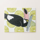 Taco über Liebe | Toucan Sombrero Puzzle (Horizontal)