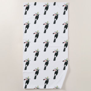 Taco über Liebe   Toucan Sombrero Strandtuch