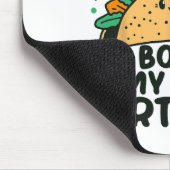 Taco über meinen 21. Geburtstag, Mexikanischer Par Mousepad (Ecke)
