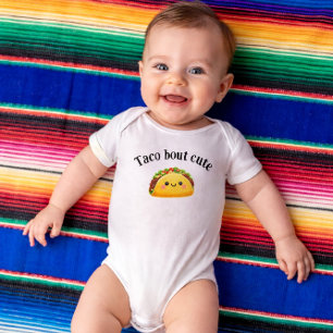 Taco über süß - Taco-Themen-Kleidung für Baby Strampler