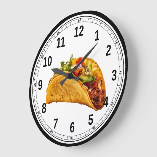 Taco-Uhr Große Wanduhr (Winkel)