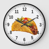 Taco-Uhr Große Wanduhr (Vorderseite)
