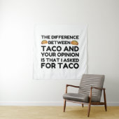 TACO UND IHRE MEINUNG WANDTEPPICH (Beispiel)