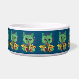 Taco und Pizza Cosmic Space Cat Napf