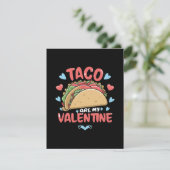 Taco-Valentin Feiertagskarte (Stehend Vorderseite)
