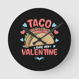 Taco-Valentin Runde Wanduhr