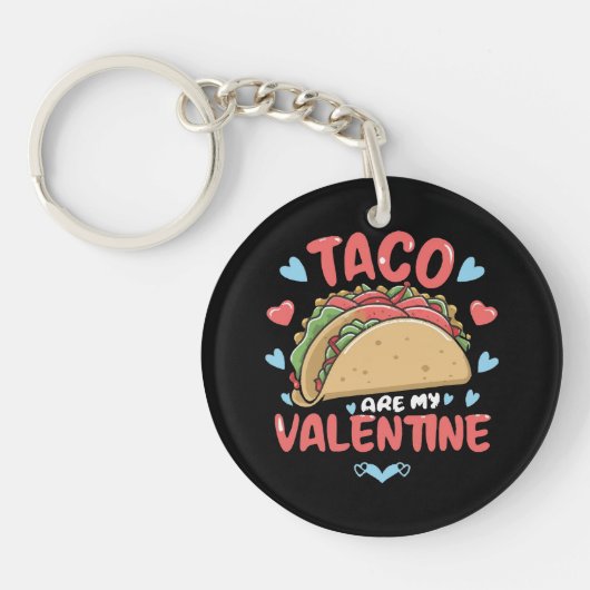 Taco-Valentin Schlüsselanhänger (Vorderseite)