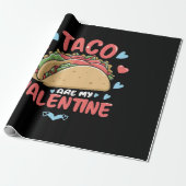 Taco-Valentinstag Geschenkpapier (Ungerollt)