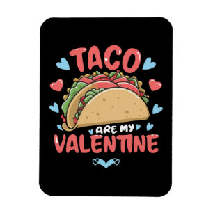 Taco-Valentinstag Magnet
