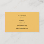 Taco Visitenkarte (Rückseite)