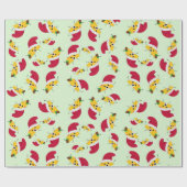 Taco Weihnachtswrapping Paper Geschenkpapier (Flach)