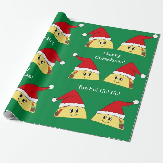 Taco Weihnachtswrapping Paper Geschenkpapier (Ungerollt)
