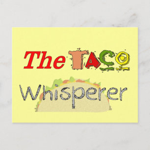 Taco Whisperer Postkarte
