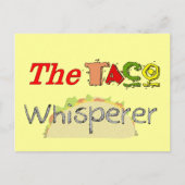 Taco Whisperer Postkarte (Vorderseite)