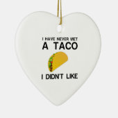 TACO WIE KERAMIK ORNAMENT (Rechts)