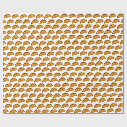 Taco Wrapping Paper Geschenkpapier (Flach)