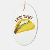 Taco-Zeit Keramikornament (Links)