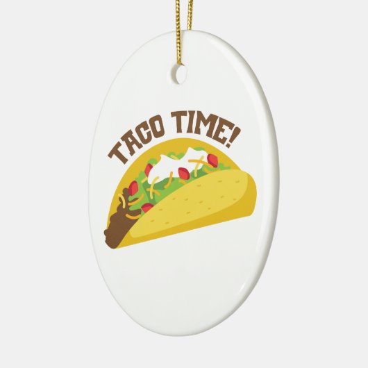 Taco-Zeit Keramikornament (Links)