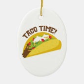 Taco-Zeit Keramikornament (Vorne)