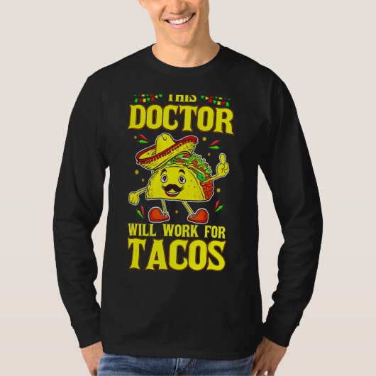 Taco Zitat Cinco De Mayo T-Shirt (Vorderseite)
