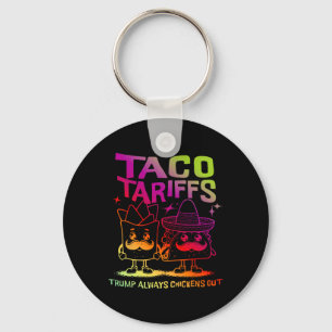 Taco-Zölle Trump kneift immer  Schlüsselanhänger