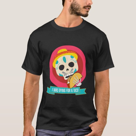 Taco zu essen T-Shirt (Vorderseite)
