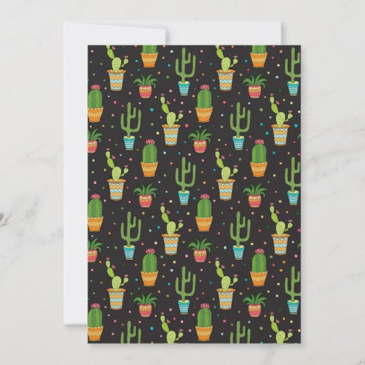 Taco ZWEI Geburtstag Einladung (Rückseite)