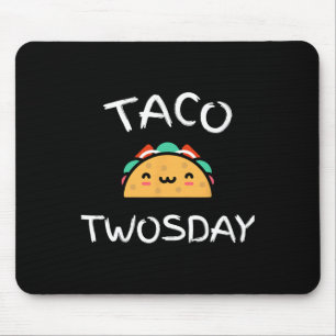 Taco Zweitägige Geburtstagsparty Dos Kleinkind Cin Mousepad