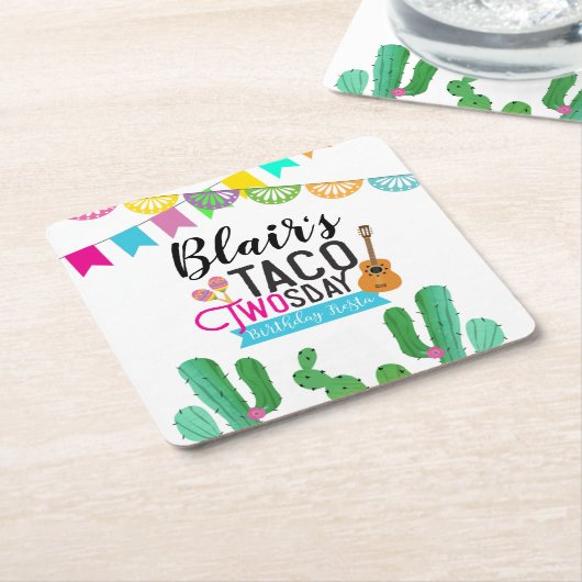 Taco Zweitägiger Untersetzer (angewinkelt)