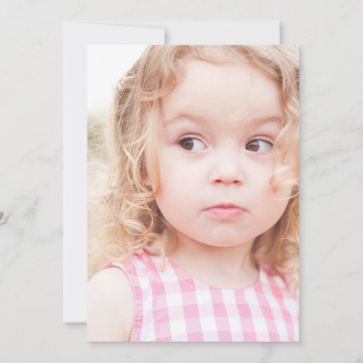 Taco Zweitägiges Foto Einladung zum Geburtstag (Rückseite)