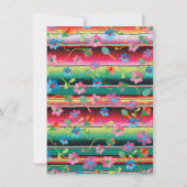 Taco'about a baby Mexiko fiesta baby dusche Einladung (Rückseite)