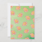 Taco'about Liebe Mexikanische Fiesta Paare Dusche Einladung (Rückseite)