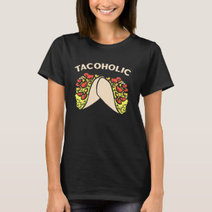 Tacoalcodes Fleisch Vegan Jalapeno mexikanisches E T-Shirt