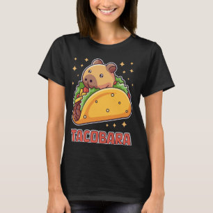 Tacobara Funny Capybara Tacos Dienstag Mexikanisch T-Shirt