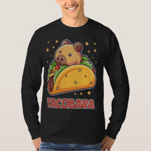 Tacobara Funny Capybara Tacos Dienstag Mexikanisch T-Shirt