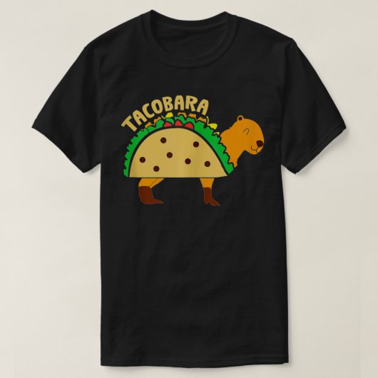 Tacobara Taco Capybara T-Shirt (Design vorne)