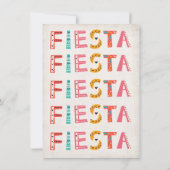 Taco'bout Birthday Fiesta Party Einladungen (Rückseite)