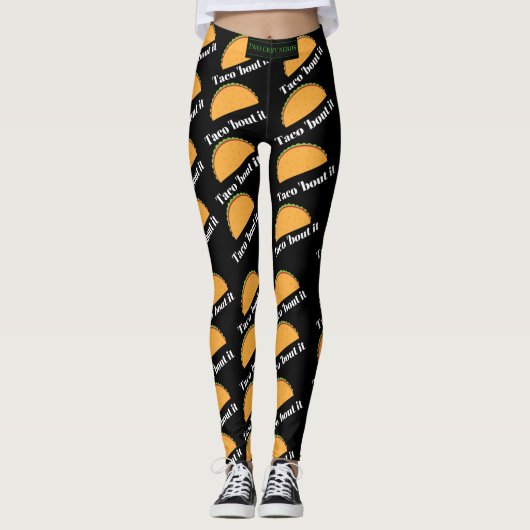 Taco'bout it Leggings (Vorderseite)