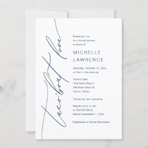 Taco'bout Liebe, Brautparty Party Celebration Einladung