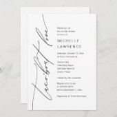 Taco'bout Liebe, Brautparty Party Celebration Einladung (Vorne/Hinten)