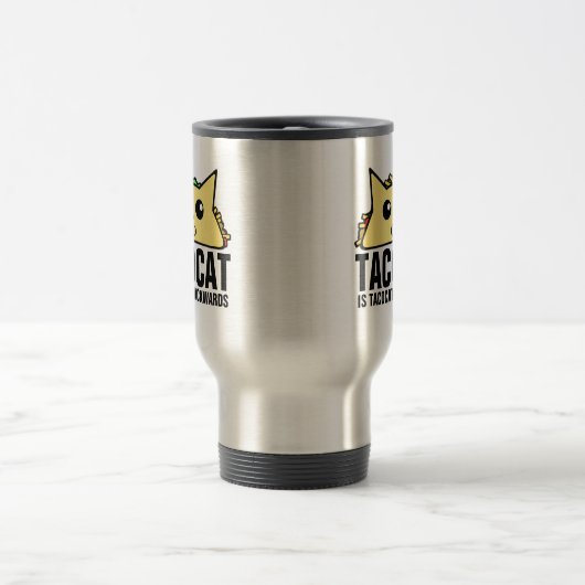 Tacocat Backend Travel Mug Reisebecher (Mittel)