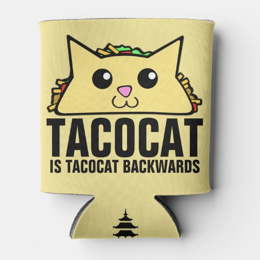 Tacocat Backwards Dosenkühler (Vorderseite)