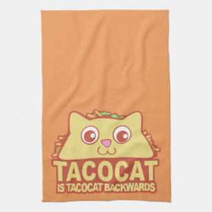 Tacocat Backwards II Handtuch