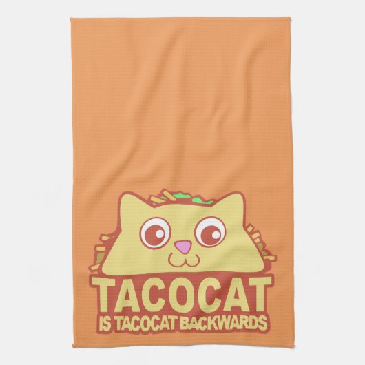 Tacocat Backwards II Handtuch (Vertikal)