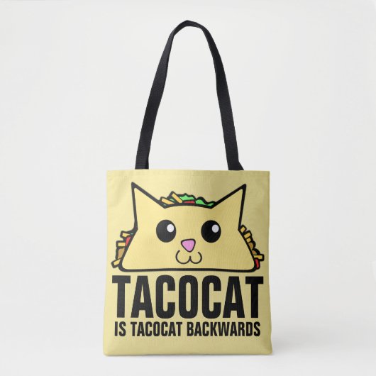 Tacocat Backwards Tasche (Vorderseite)