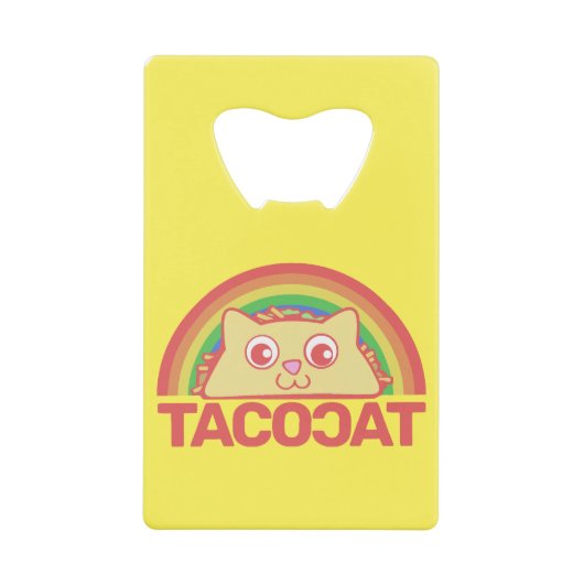 Tacocat Deluxe Geldbeutel Flaschenöffner (Vorderseite)