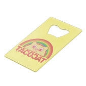 Tacocat Deluxe Geldbeutel Flaschenöffner (Rückseite Schrägansicht)