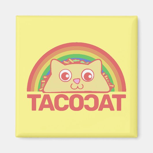 Tacocat Deluxe Magnet (Vorne)